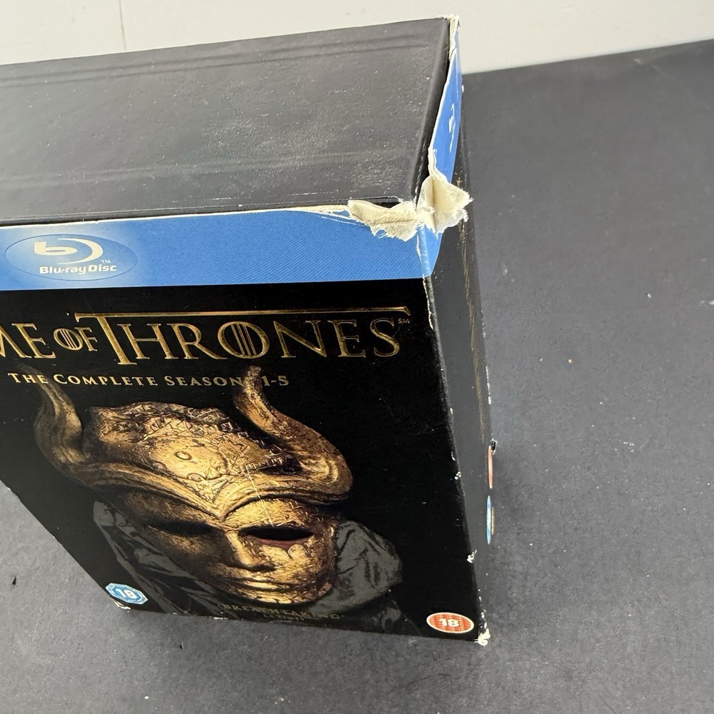Game of Thrones The Complete Seasons 1-5 with all Episode Guides, Good Cond - Picture 2 of 8
